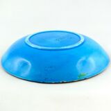 Cup burgundy enamels Old ceramic cracked earthenware