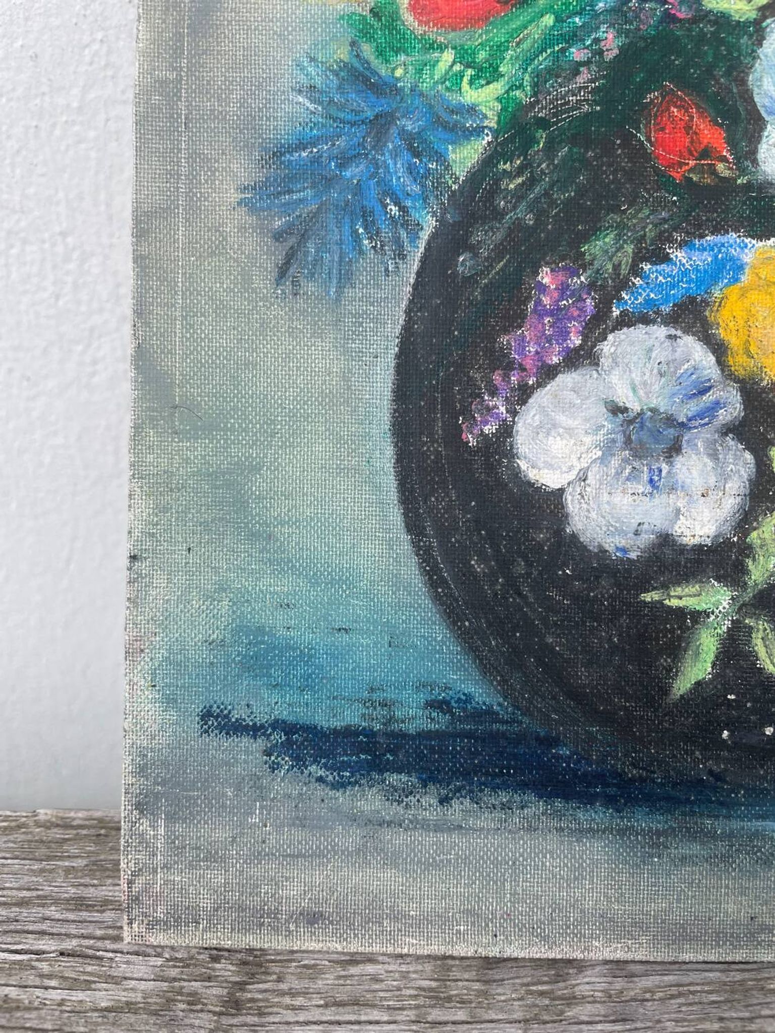 Flower bouquet painting