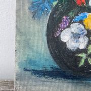 Flower bouquet painting
