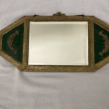 Miroir à pendant 1900 art nouveau décor Louis XV