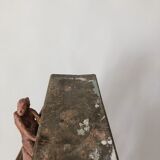 Wooden painter's stepladder