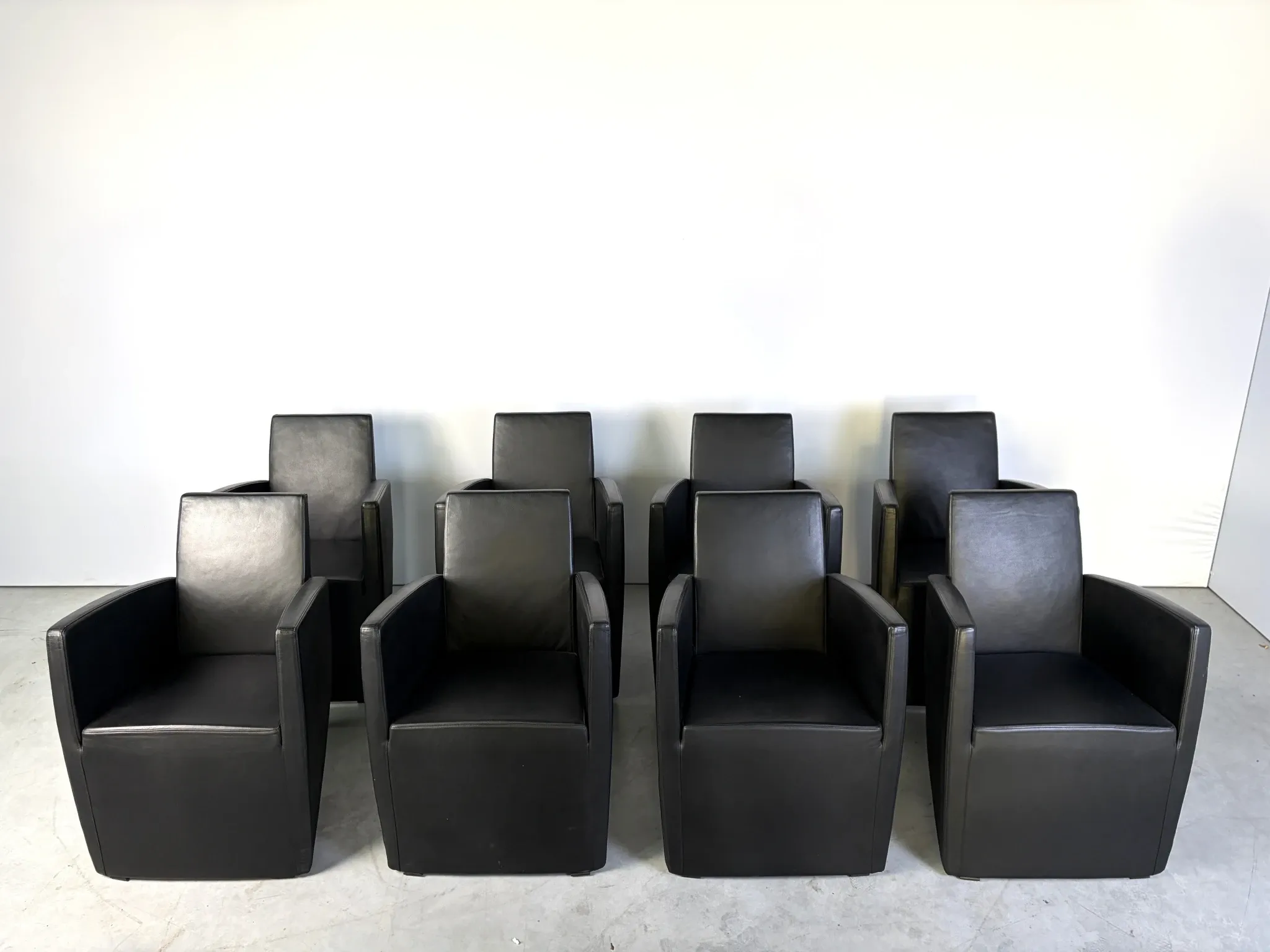 J. Lang armchairs by Philippe Starck for Driade, 1980s, set of 8