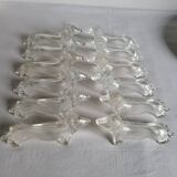 12 Dachshund knife holders in Plexiglass