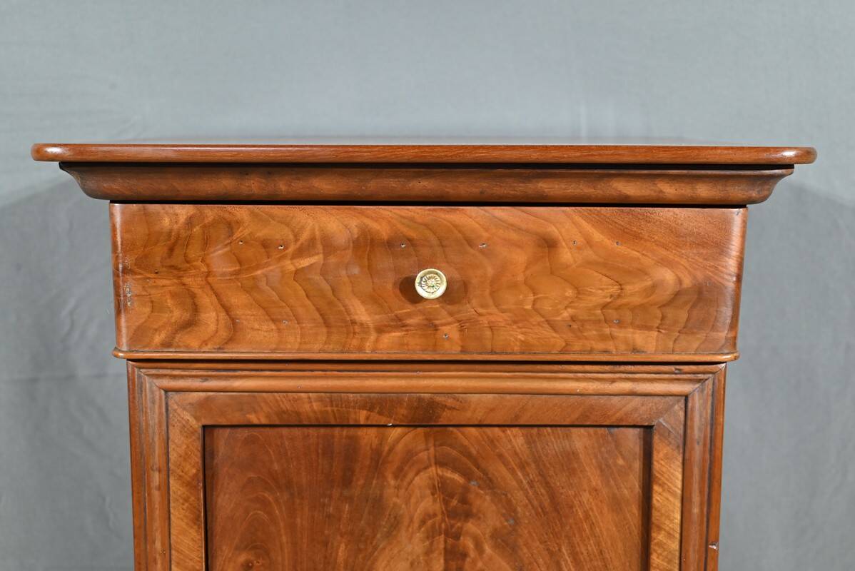 Mahogany Bedside Table, Restoration style – 2nd part 19th century