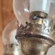 2-light wall light in brass and glass tulips