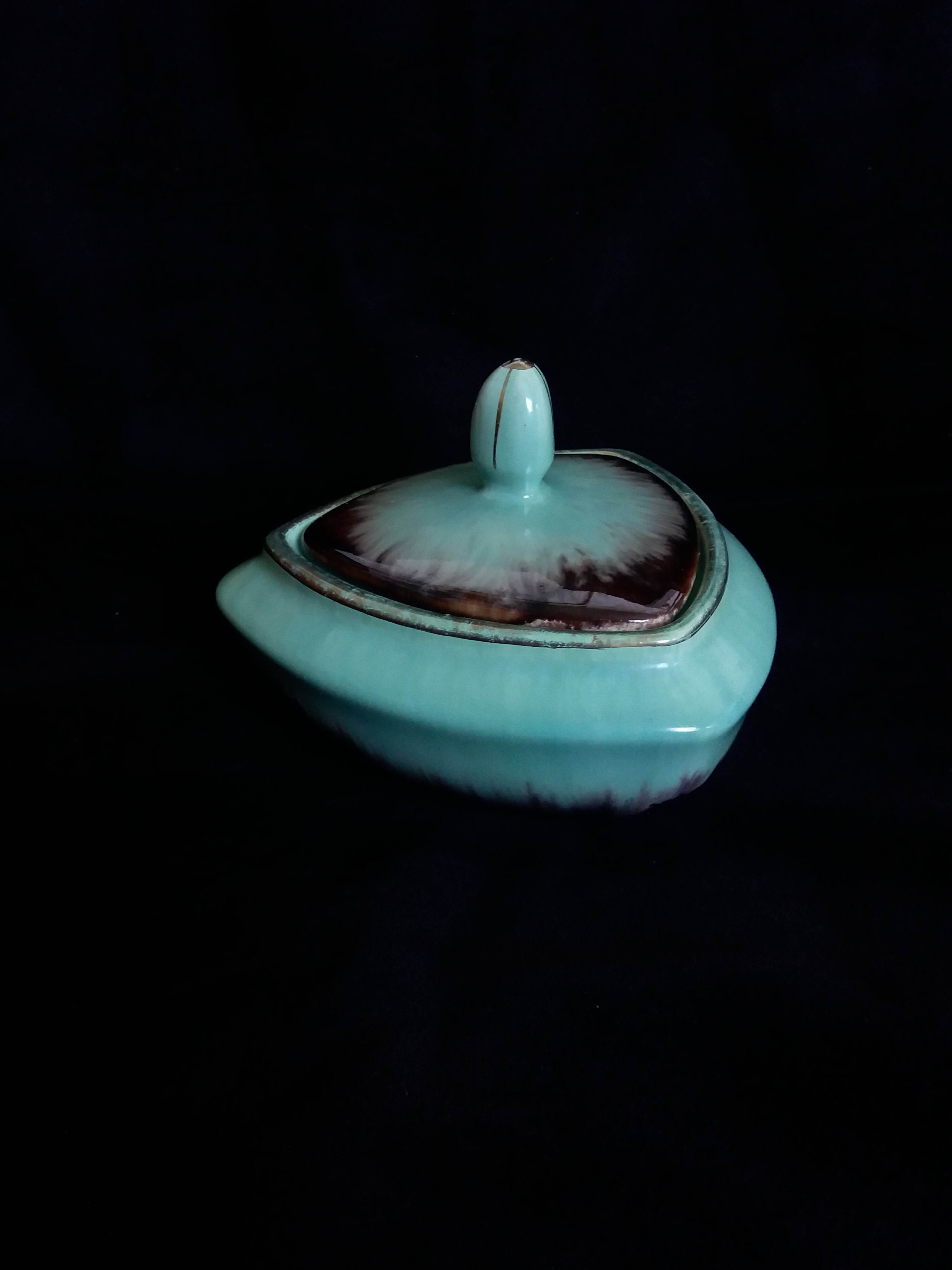Ceramic sugar bowl/candy dish marked Germany