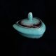 Ceramic sugar bowl/candy dish marked Germany