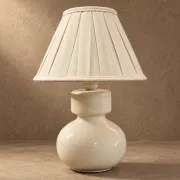 Brussels Porcelain Lamp S.A. – N.V. vintage, Belgium, circa 1980