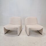 Set of 2 Alky Lounge Chairs by Giancarlo Piretti for Artifort, 1970s