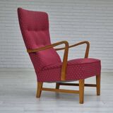 1970s, Scandinavian chairr, original very good condition, ash wood.