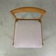 Danish midcentury dining chairs in oak, 1960s