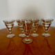 Verres à pieds à bistrot Duralex vintage