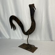 Vintage sculpture metal G. Raveneau circa 1970
