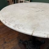 Table de jardin ronde