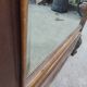Old hosiery shell mirror cabinet Louis XV XIXth century beveled mirror mercury 2 drawers