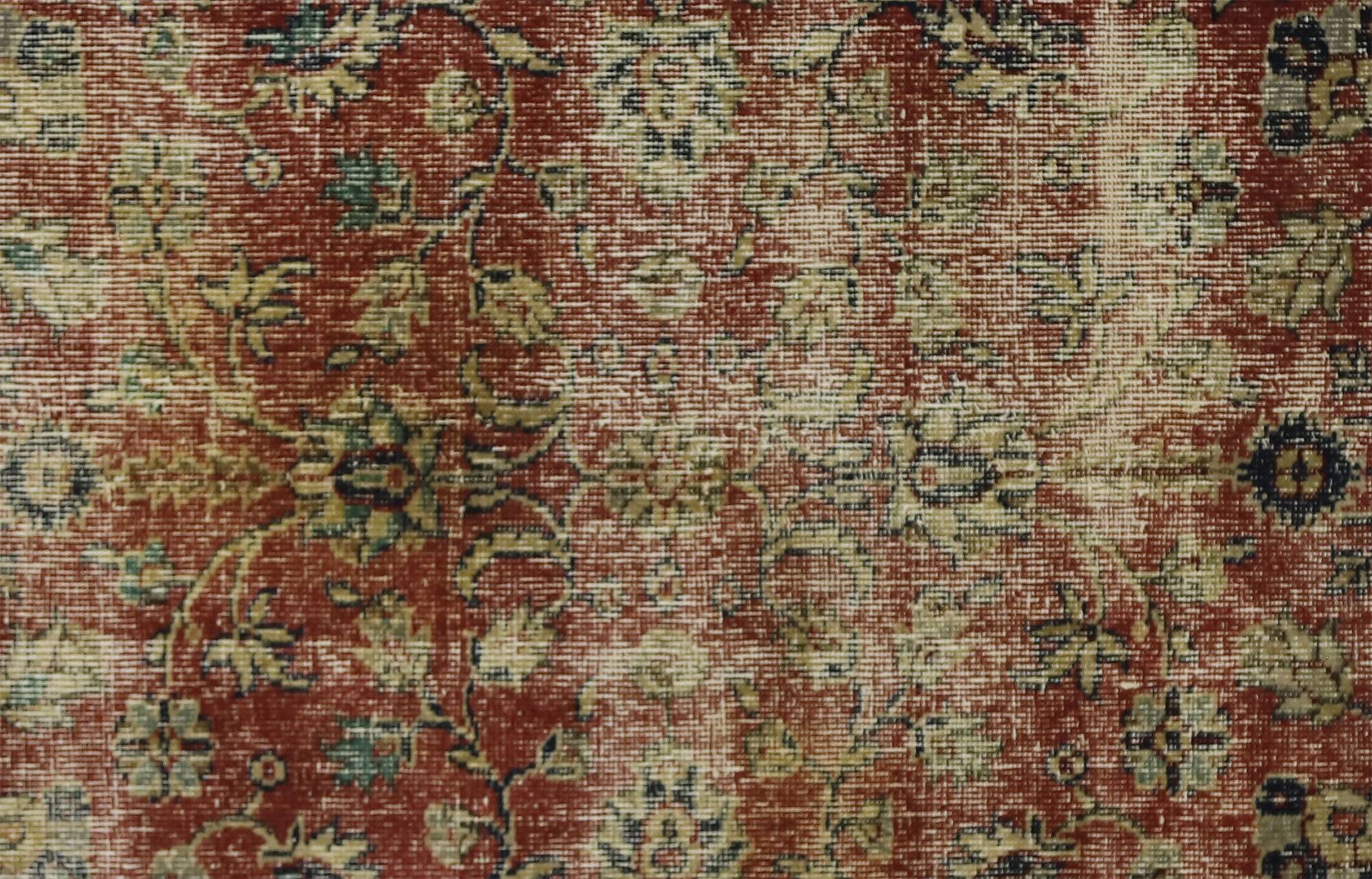 Turkish Anatolian Handmade Vintage Area Rug 190 cm x 107 cm