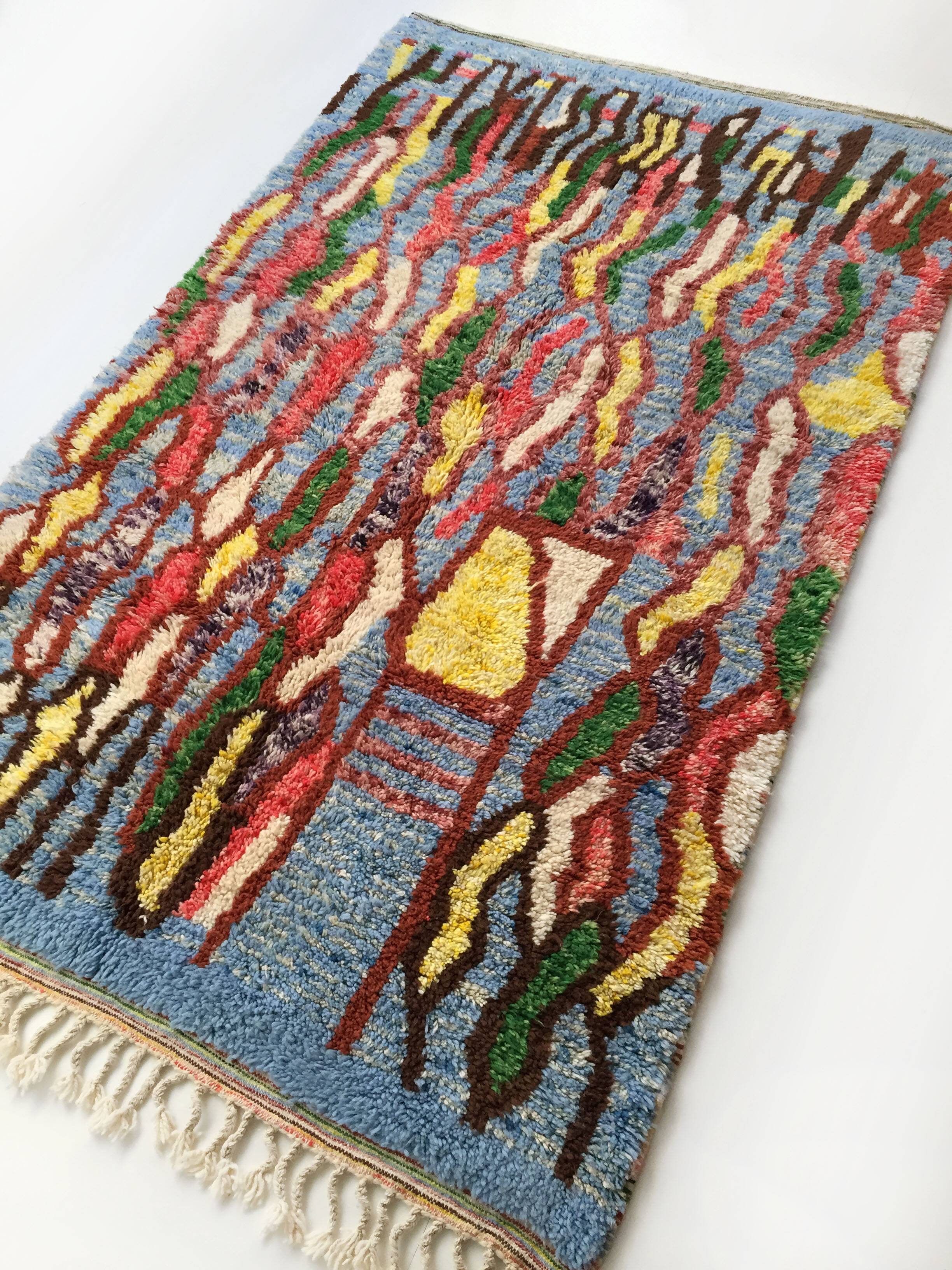 Moroccan Berber carpet Beni Ouarain 2.58x1.63m