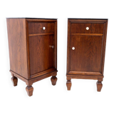 Pair of bedside tables from the early 20th century, Poland.