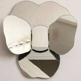 Removable wall mirror, circa 1970 68x76cm