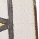 Art Deco Geometric Stained Glass Window 85x24cm