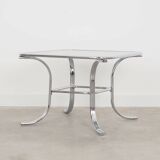 Table basse en verre, design danois, années 1970, production : Danemark