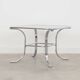 Glass coffee table, Danish design, 1970s, production: Denmark
