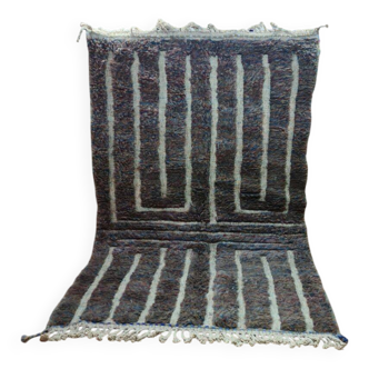 Tapis Beni Mrirt 100% Laine Naturelle – Luxe et Artisanat Berbère
