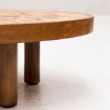 Coffee table by Roger Capron, France, 1970