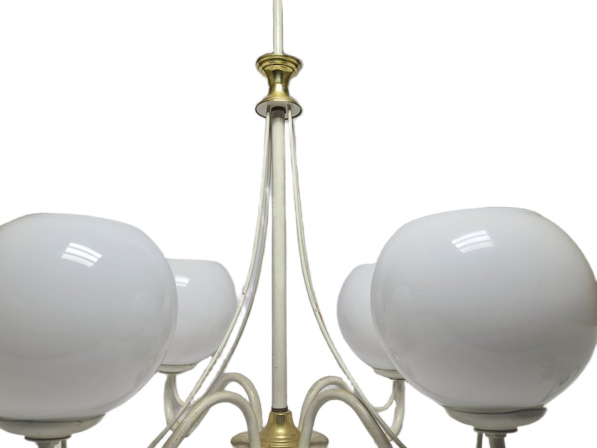Art Nouveau chandelier, Poland, 1970s