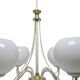 Art Nouveau chandelier, Poland, 1970s