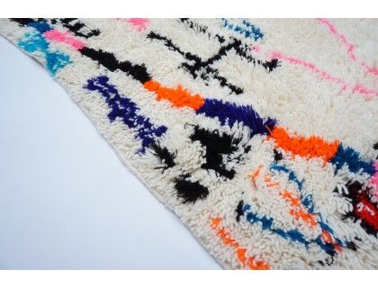 Colorful Berber carpet 176x125cm