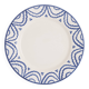 Set of 2 blue dinner plates