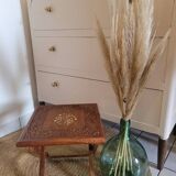Table d'appoint marqueterie de nacre