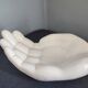 Empty hand ceramic pocket from the 80s