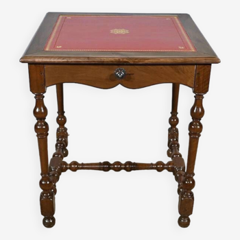 Petite Table en Noyer massif, style Louis XIII / Louis XIV – Début XIXe