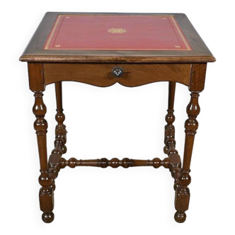 Small Solid Walnut Table, Louis XIII / Louis XIV style – Early 19th century