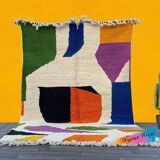 Handmade Moroccan rug 3 x 2 m