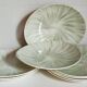 Nine earthenware plates from Salins-les-Bains vintage