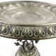 Figural eclectic fruit bowl, silver-plated brass, Poland, 19th century