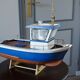 Maquette bateau de pêche