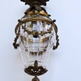 Lantern suspension of gilded bronze vestibule of the period of the XX th century