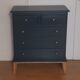 Commode scandinave bleu ganne