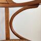 Fauteuil américain de bureau canné Baumann