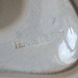 Gravy boat en Terre de Fer Saint Amand and Hamage service Murier