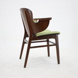 Hans Olsen beech shell chair for Bramin Mobler, Denmark, 1950