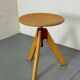 Italian modernist swivel stool by D’ Urbino & Lomazzi, De Pas for Zanotta,