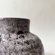 Glazed stoneware vase, Accolay FRANCE 1950