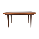 Table en teck et noyer 1960