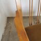 Paire de fauteuils vintage bois et velours
