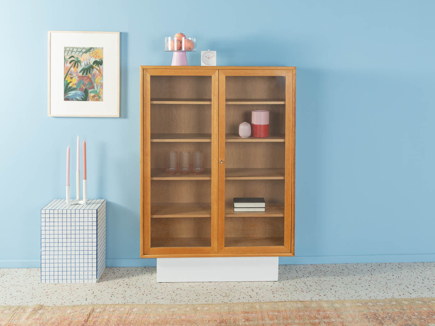 1960s showcase, WK Möbel